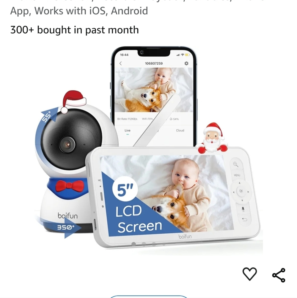 Baby Monitor BOIFUN 5S